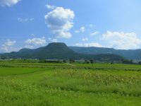 no56　きりかぶ山と夏の風景