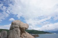 no61　糸島の犬岩